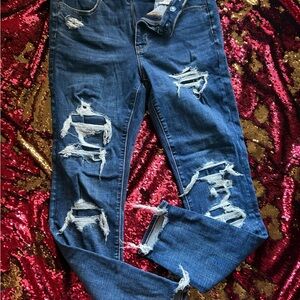 American Eagle Outfitters Women's Navy Jeans